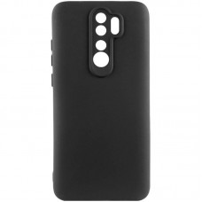 Чохол TPU GETMAN Liquid Silk Full Camera для Xiaomi Redmi 9  Чорний / Black - 00000073800_15