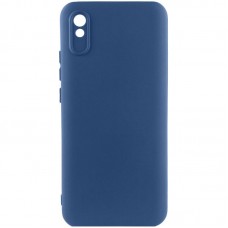 Чохол TPU GETMAN Liquid Silk Full Camera для Xiaomi Redmi 9A  Синій / Navy Blue - 00000075780_12