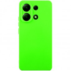 Чохол TPU GETMAN Liquid Silk Full Camera для Xiaomi Redmi Note 13 4G  Салатовий / Neon Green - 00000077926_10