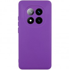 Чохол TPU GETMAN Liquid Silk Full Camera для Xiaomi Redmi Note 14 Pro 4G  Фіолетовий / Purple - 00000077857_7