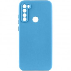 Чохол TPU GETMAN Liquid Silk Full Camera для Xiaomi Redmi Note 8T  Блакитний / Blue - 00000073805_18