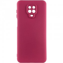 Чохол TPU GETMAN Liquid Silk Full Camera для Xiaomi Redmi Note 9s / Note 9 Pro / Note 9 Pro Max  Бордовий / Marsala - 00000074072_1