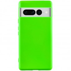 Чохол TPU GETMAN Liquid Silk для Google Pixel 7 Pro  Салатовий / Neon Green - 00000078675_9