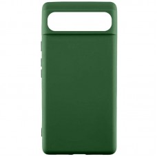 Чохол TPU GETMAN Liquid Silk для Google Pixel 7a  Зелений / Dark green - 00000081478_3