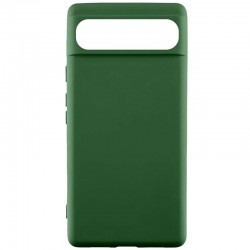 Чохол TPU GETMAN Liquid Silk для Google Pixel 7a  Зелений / Dark green - 00000081478_3