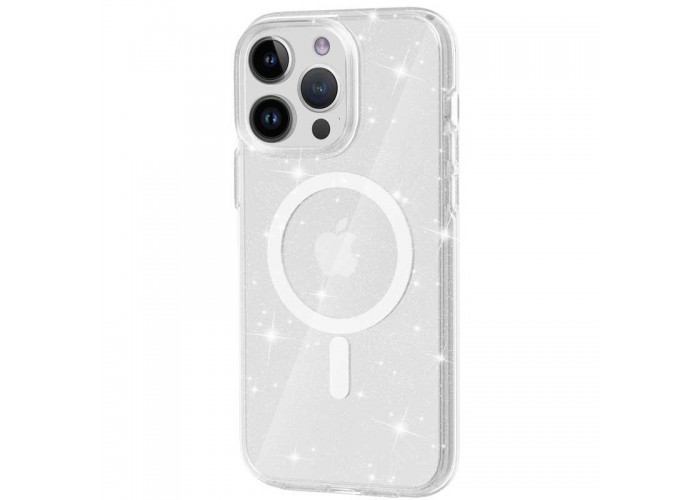 Чохол TPU Galaxy Sparkle (MagFit) для Apple iPhone 16 Pro Max (6.9