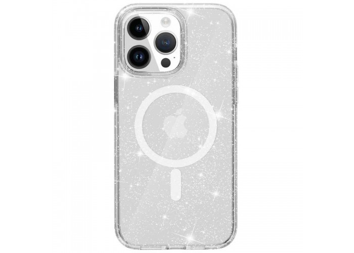 Чохол TPU Galaxy Sparkle (MagFit) для Apple iPhone 16 Pro Max (6.9