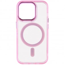 Чохол TPU Iris with MagSafe для Apple iPhone 13 Pro Max (6.7")  Рожевий - 00000064765_6