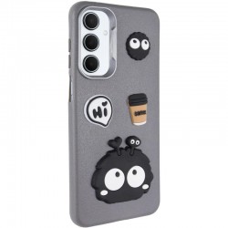 Чохол TPU Leather Toys для Samsung Galaxy S25 FE  Monster / Grey - 00000082740_6