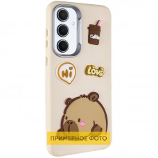 Чохол TPU Leather Toys для Xiaomi Redmi 14C / Redmi A4 / Poco C75  Capybara / Sand - 00000076390_2