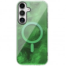 Чохол TPU Shiny Mountain (MagFit) для Samsung Galaxy S24 FE  Green - 00000078879_3
