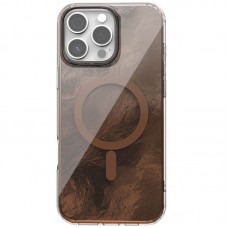 Чохол TPU Shiny Mountain (MagFit) для Apple iPhone 16 Pro Max (6.9")  Chocolate - 00000077657_2