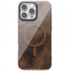 Чохол TPU Shiny Mountain (MagFit) для Apple iPhone 16 Pro Max (6.9")  Chocolate - 00000077657_2