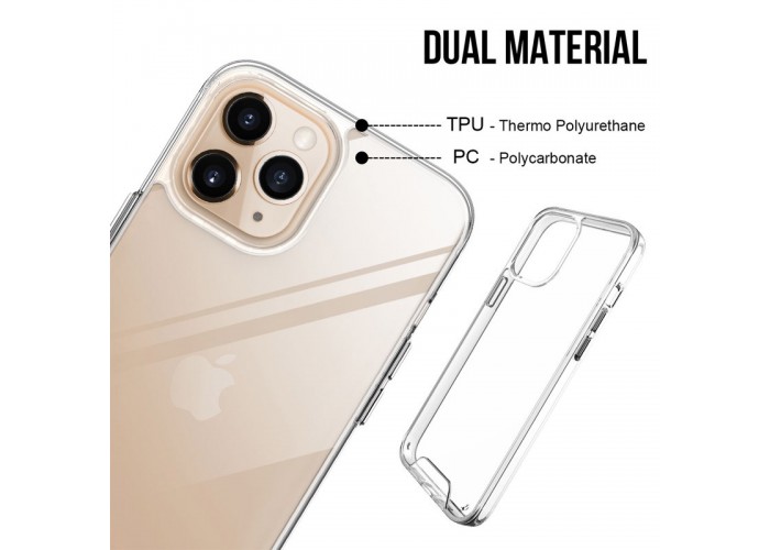 Чохол TPU Space Case transparent для Apple iPhone 15 Pro Max (6.7