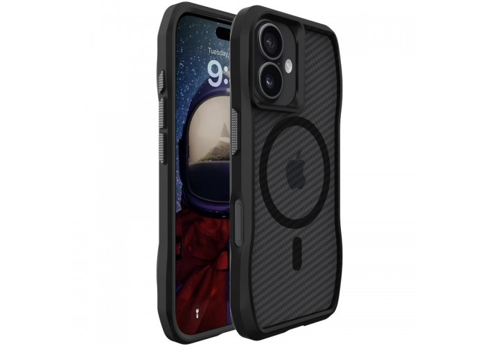 Чохол TPU Space Octagon with MagSafe для Apple iPhone 16 (6.1