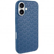 Чохол TPU Weaving для Apple iPhone 16 (6.1")  Blue - 00000074860_2