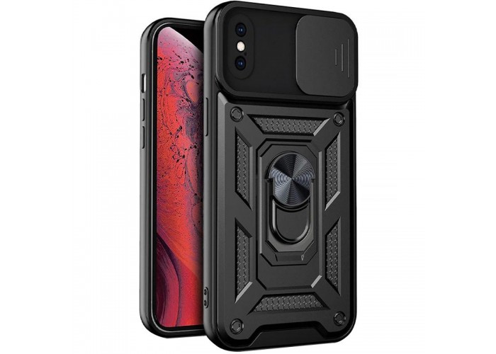 Чохол Ummi Camshield Serge Ring для Apple iPhone X / XS (5.8