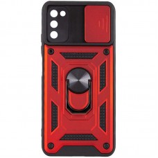 Чохол Ummi Camshield Serge Ring для Samsung Galaxy A03s  Червоний - 00000080748_4