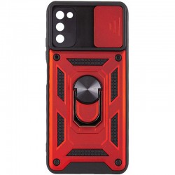 Чохол Ummi Camshield Serge Ring для Samsung Galaxy A03s  Червоний - 00000080748_4