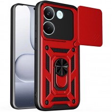 Чохол Ummi Camshield Serge Ring для Xiaomi Poco X8 Pro  Червоний / Red - 00000087096_4