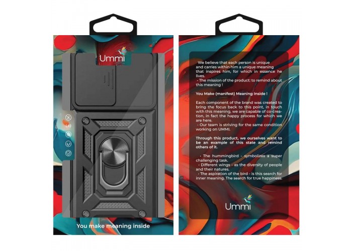 Чохол Ummi Camshield Serge Ring для Xiaomi Redmi 15 (Global)
