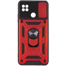 Чохол Ummi Camshield Serge Ring для Xiaomi Redmi 9C / Redmi 10A  Червоний - 00000080799_4