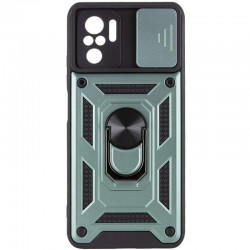 Чохол Ummi Camshield Serge Ring для Xiaomi Redmi Note 10 / Note 10s / Poco M5s  Зелений - 00000080728_2