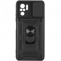 Чохол Ummi Camshield Serge Ring для Xiaomi Redmi Note 10 / Note 10s / Poco M5s  Чорний - 00000080728_7