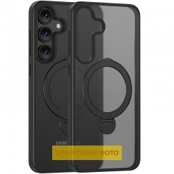 Чохол Ummi Colorful with MagSafe HQ Ring для Samsung Galaxy S25 Edge  Black - 00000082859_1