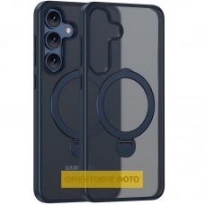 Чохол Ummi Colorful with MagSafe HQ Ring для Samsung Galaxy S25 Edge  Dark Blue - 00000082859_2
