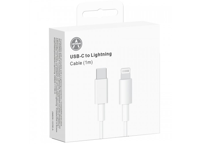 Дата кабель Amaya AD25CL Type-C to Lightning 20W (1m)