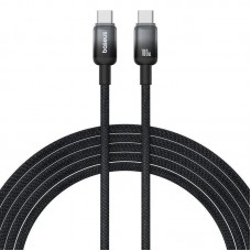 Дата кабель Baseus Discolor Series Fast Charging Type-C to Type-C 100W (1m) (P10374902)  Cluster Black - 00000076486_3