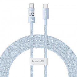 Дата кабель Baseus Gem Fast Charging Type-C to Type-C 100W (1m) (P10373000111)  Galaxy Blue - 00000079474_3