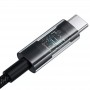 Дата кабель Baseus Gem Fast Charging Type-C to Type-C 100W (1m) (P10373000111)