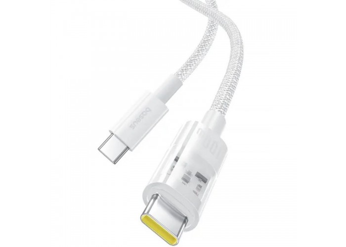 Дата кабель Baseus Gem Fast Charging Type-C to Type-C 100W (1m) (P10373000111)