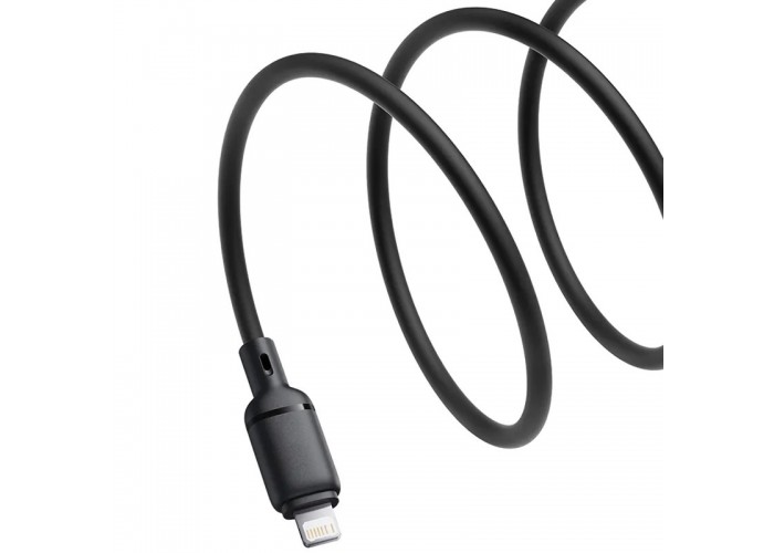 Дата кабель Baseus Silky Series OS Fast Charging USB to Lightning 2.4A (1m) (P1037770)