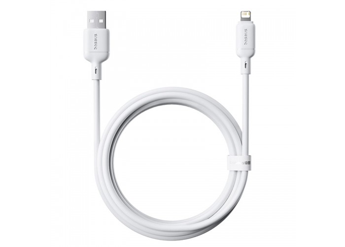 Дата кабель Baseus Silky Series OS Fast Charging USB to Lightning 2.4A (1m) (P1037770)