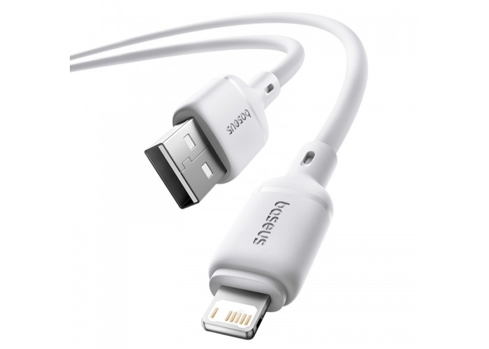 Дата кабель Baseus Silky Series OS Fast Charging USB to Lightning 2.4A (1m) (P1037770)