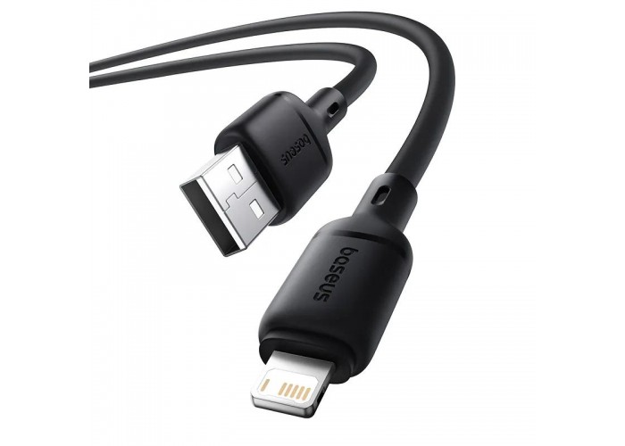 Дата кабель Baseus Silky Series OS Fast Charging USB to Lightning 2.4A (2m) (P1037770)