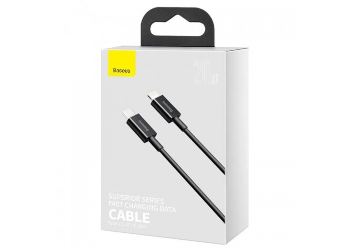 Дата кабель Baseus Superior Series Fast Charging Type-C to Lightning PD 20W (1m) (CATLYS-A)