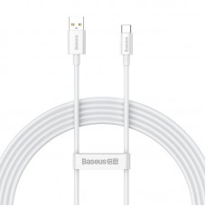 Дата кабель Baseus Superior Series Fast Charging USB to Type-C 100W (2m) (P10320102214)  Moon White - 00000088337_2