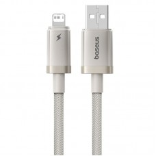 Дата кабель Baseus Titanium Alloy Fast Charging USB to Lightning 2.4A (1m) (P10378102)  Galaxy Titanium Gold - 00000076499_1