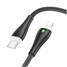 Дата кабель Borofone BX100 Advantage 27W Type-C to Lightning (1m)  Black - 00000067643_1