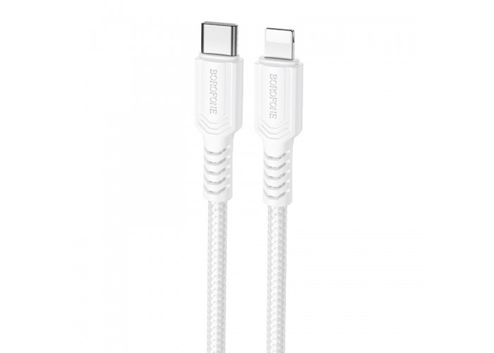 Дата кабель Borofone BX116 Certain Type-C to Lightning 27W (1m)