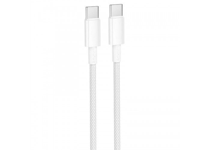 Дата кабель Borofone BX117 Source Type-C to Type-C 60W (1m)