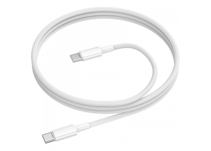 Дата кабель Borofone BX117 Source Type-C to Type-C 60W (1m)