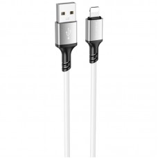 Дата кабель Borofone BX83 Famous USB to Lightning 2.4A (1m)  White - 00000086462_2