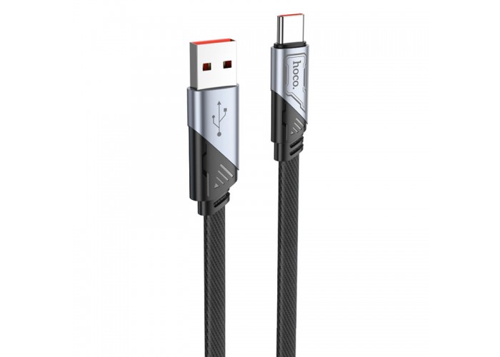 Дата кабель Hoco U119 Machine charging data USB to Type-C 5A (1.2m)
