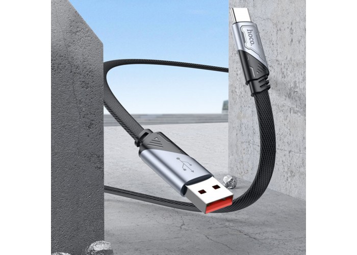 Дата кабель Hoco U119 Machine charging data USB to Type-C 5A (1.2m)