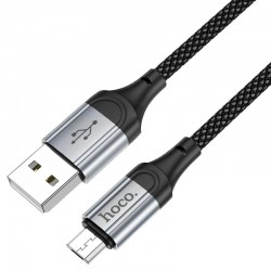 Дата кабель Hoco X102 Fresh USB to MicroUSB (1m)  Black - 00000081623_1